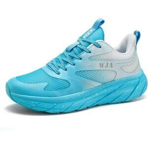 WJA Men's Walking Fashion Athletic Sneakers Comfort Working Gym Mesh Shoes.